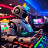 Illustration showing the interface and automated features of a game bot on an online betting platform